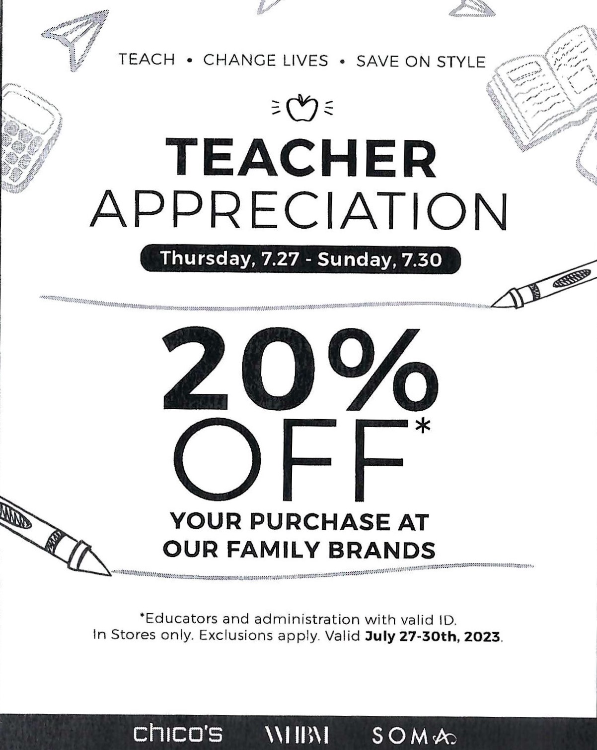 Teacher Appreciation Sale icon