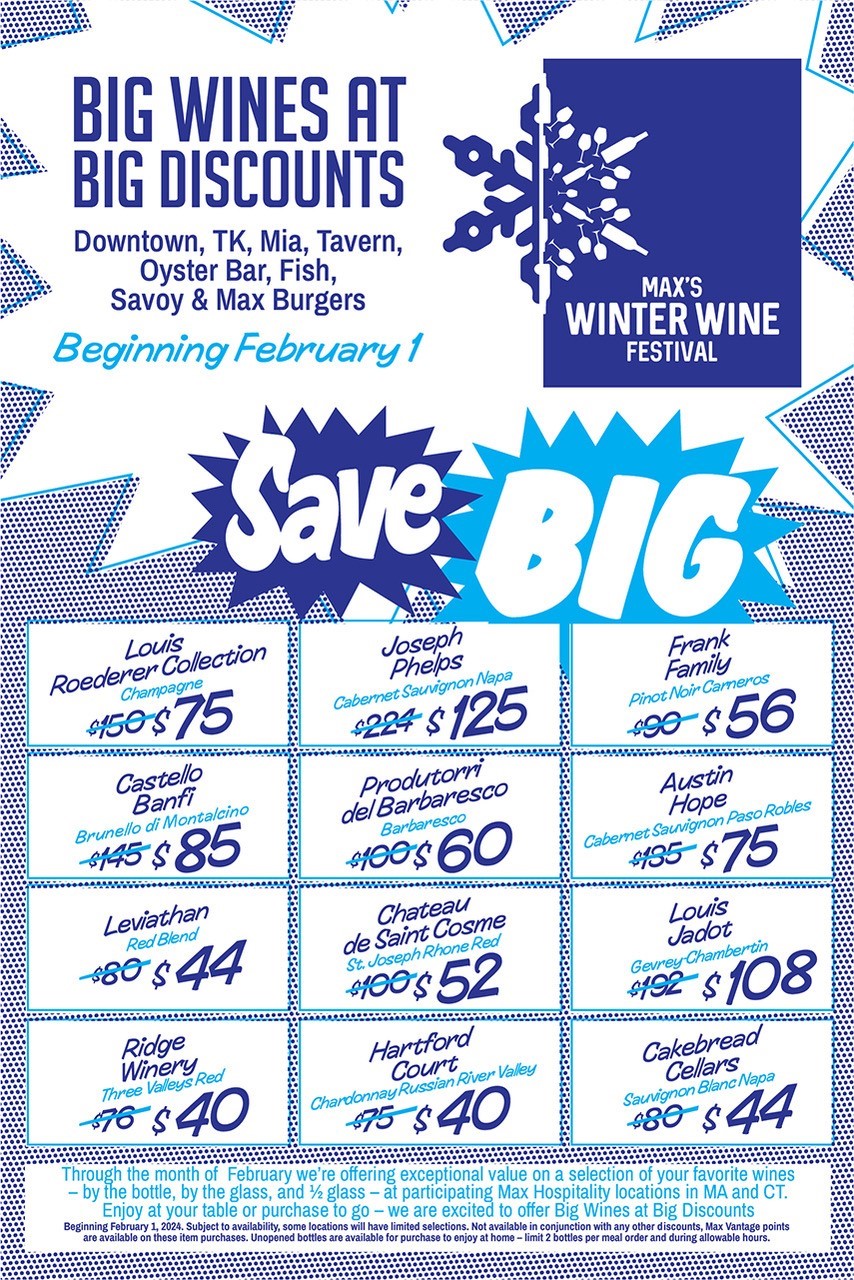 Max’s Winter Wine Festival at Max Fish icon